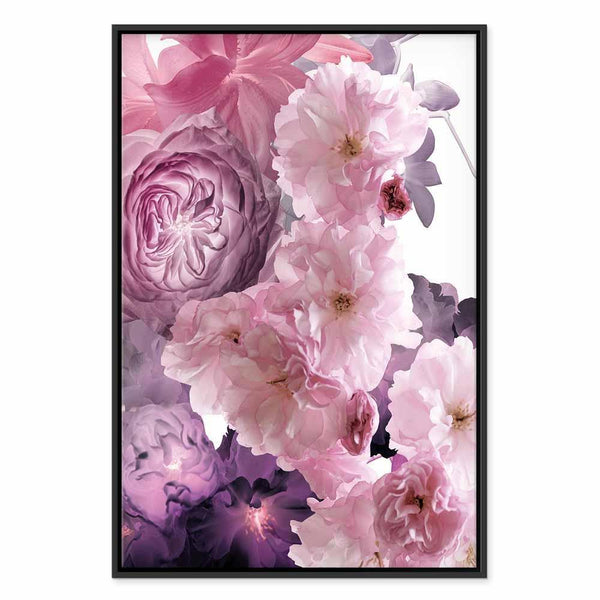 Quadro - Garden of Floral Scents (1-part) - Nature in Shades of Pink