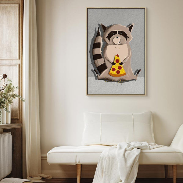 Quadro - Gourmand Raccoon (1 Part) Vertical