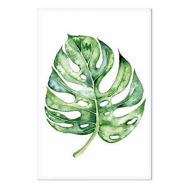Quadro - Watercolor Monstera (1 Part) Vertical