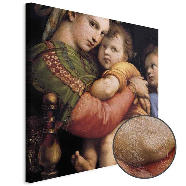 Quadro - Rafael Santi – Madonna on a Chair