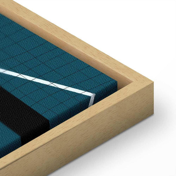 Quadro - Female Tennis Player With a Red Racket on the Court - Graphics