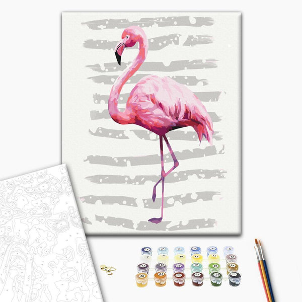 Quadro fai da te - Beautiful Flamingo