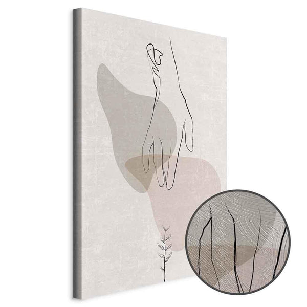 Quadro - Delicate Touch (1 Part) Vertical