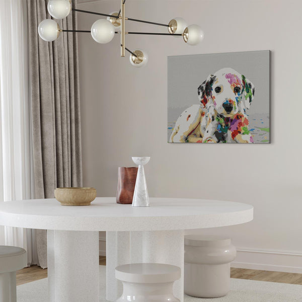 Quadro fai da te - Colourful Puppy
