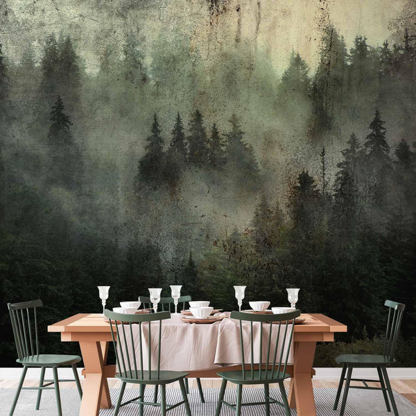 Carta da parati - Misty Beauty of the Forest