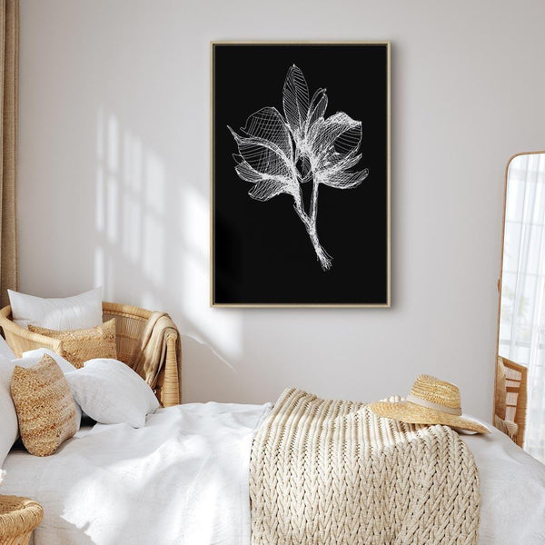 Quadro - Night Flower (1 Part) Vertical