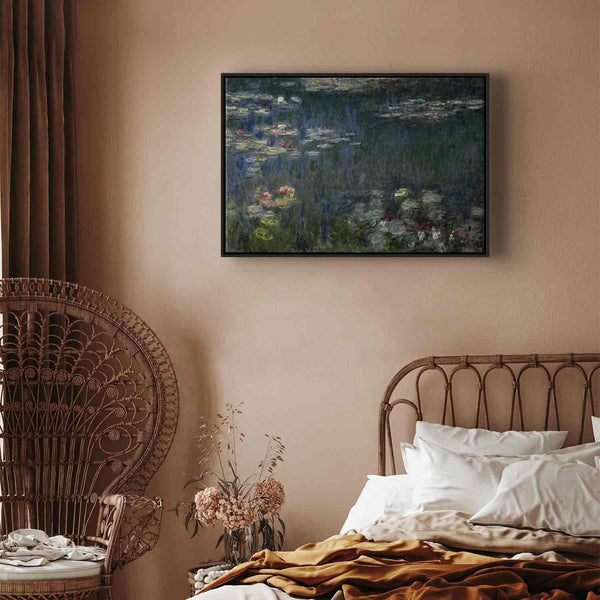 Quadro - Claude Monet – Waterlilies: Green Reflections