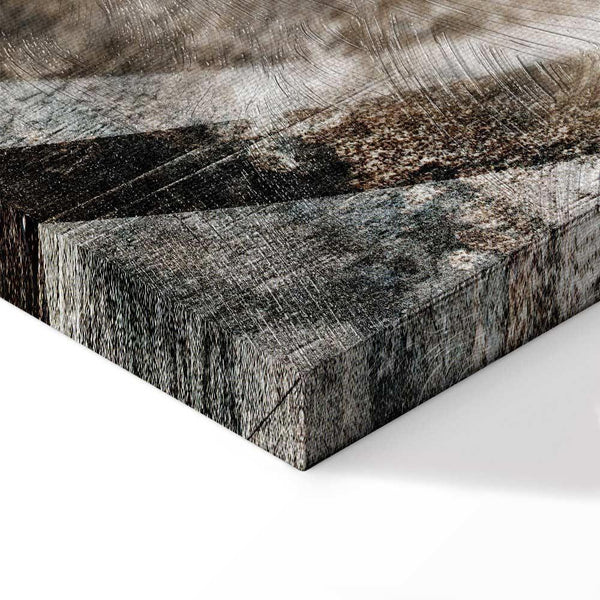 Quadro - Abstract Plume (1 Part) Wide