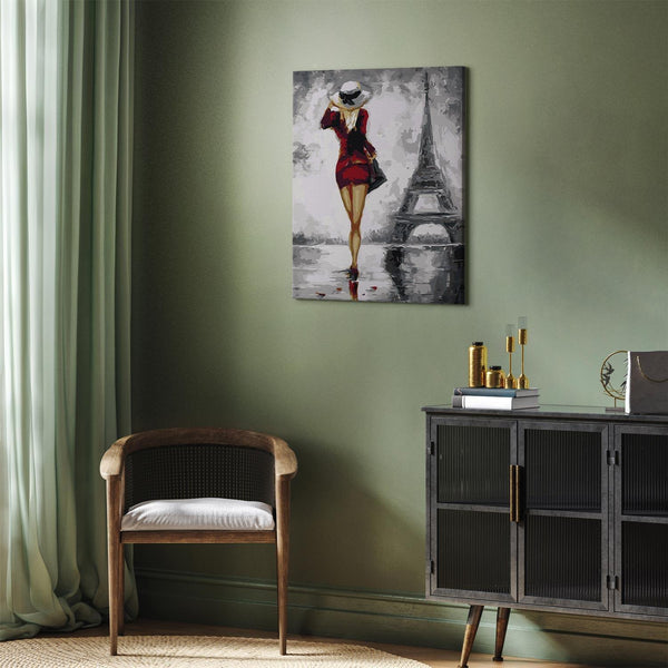 Quadro fai da te - Parisian Girl