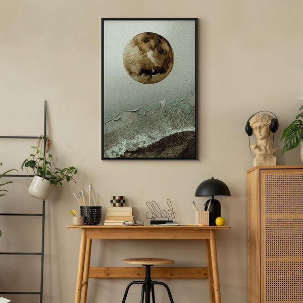 Quadro - Green Tide (1 Part) Vertical