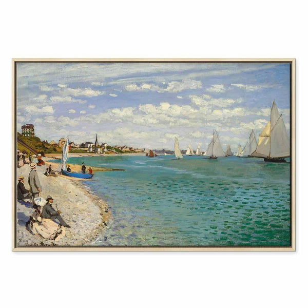 Quadro - Claude Monet – Regatta at Sainte-Adresse
