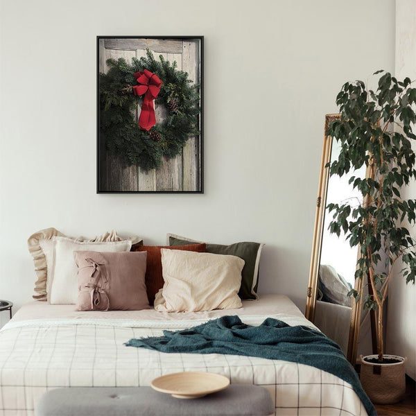 Quadro - Christmas Wreath (1 Part) Vertical