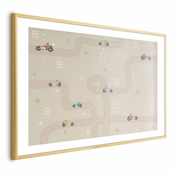 Poster - Racing Cars