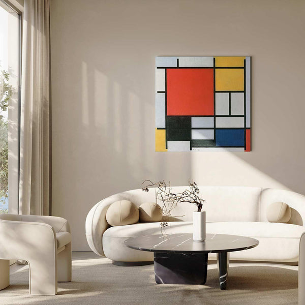 Quadro - Piet Mondrian – Composition with red, yellow blue and black