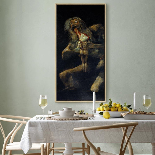 Quadro - Francisco Goya – Saturn Devouring His Son