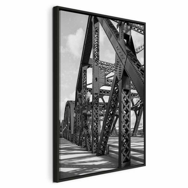 Quadro - Bridge at Morning (1 Part) Vertical