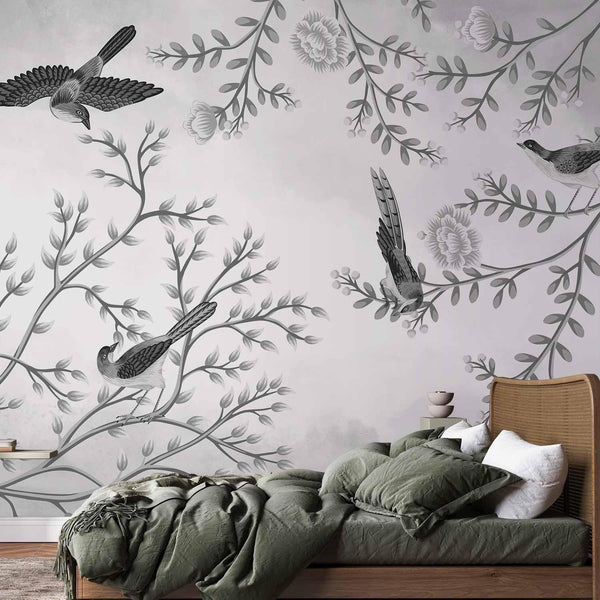 Carta da parati - Birds in the Garden - Third Variant