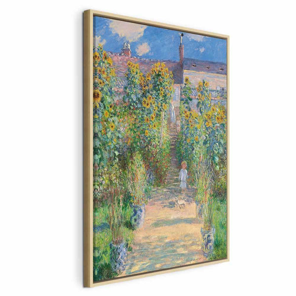Quadro - Claude Monet – Monet’s Garden at Vétheuil