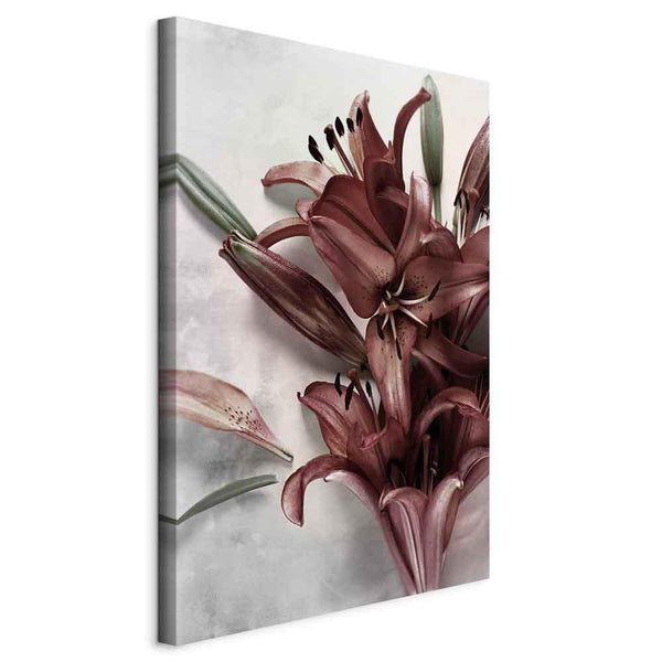 Quadro - Floral Form (1 Part) Vertical