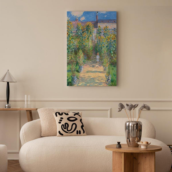 Quadro - Claude Monet – Monet’s Garden at Vétheuil