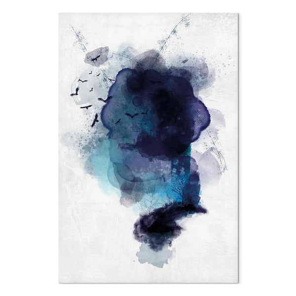 Quadro - Blue Memory (1 Part) Vertical