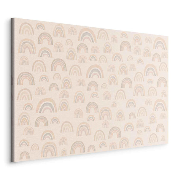 Quadro - August Sky - Various Sizes of Rainbows in Calm Colors
