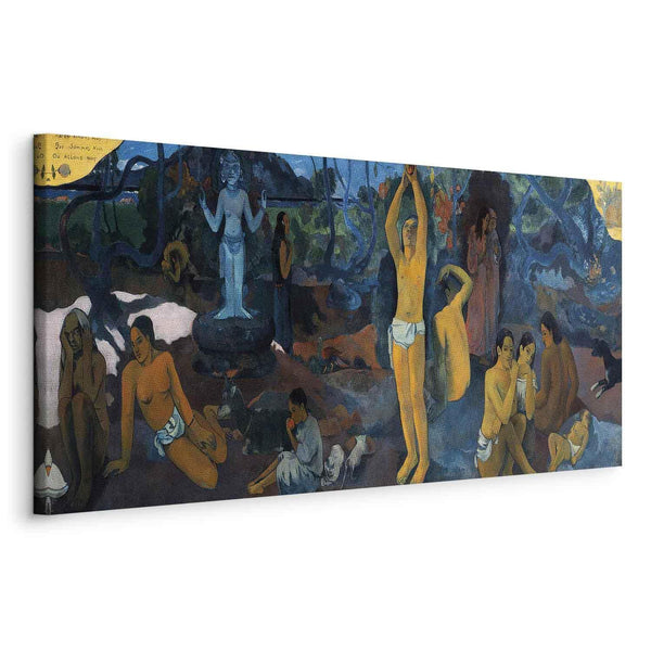 Quadro - Paul Gauguin – Where Do We Come From? What Are We? Where Are We Going?