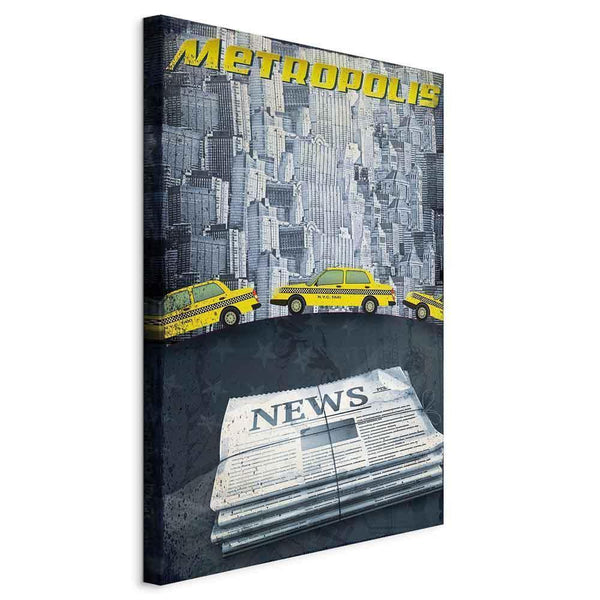 Quadro - Metropolis (1 Part) Vertical