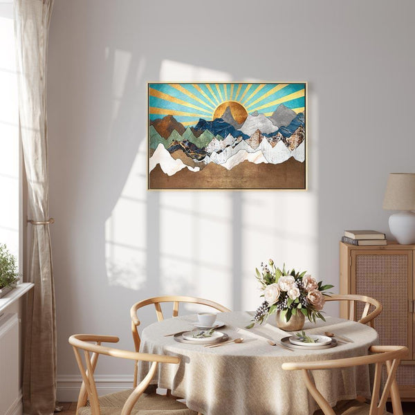 Quadro - Morning in the Mountains (1 Part) Wide
