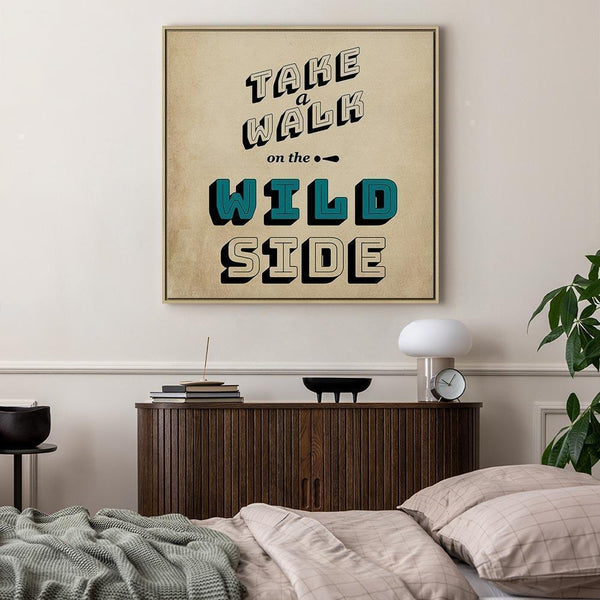 Quadro - Take Walk on the Wild Side (1 Part) Square