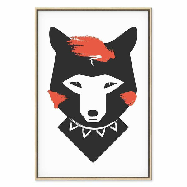 Quadro - Polite Fox (1 Part) Vertical