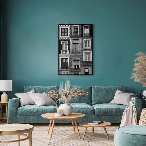 Quadro - Patterned Windows (1 Part) Vertical