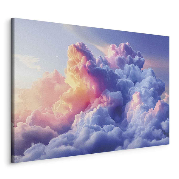 Quadro - Clouds Like Painted: Artistic Brushes of Dawn Painting the Sky