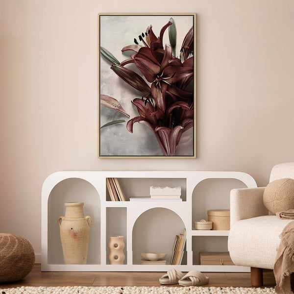 Quadro - Floral Form (1 Part) Vertical