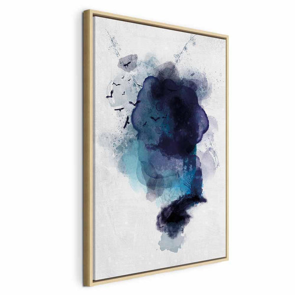 Quadro - Blue Memory (1 Part) Vertical