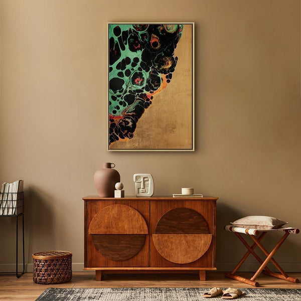 Quadro - Composition of Micro Shapes (1-part) - Abstract Forms of Colors