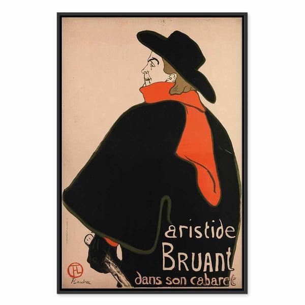 Quadro - Aristide Bruant: Dans son cabaret (1 Part) Vertical