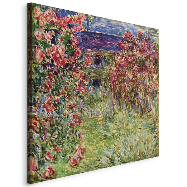 Quadro - Claude Monet – La maison dans les roses