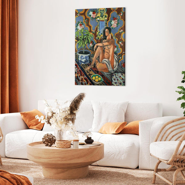 Quadro - Henri Matisse – Decorative Figure on Ornamental Ground