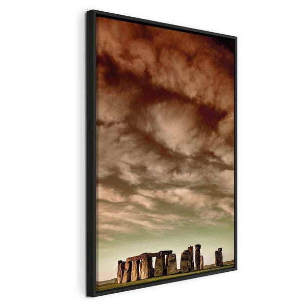 Quadro - Clouds Over Stonehenge (1 Part) Vertical