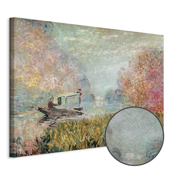 Quadro - Claude Monet – Boat on the Seine