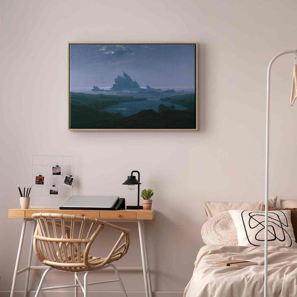 Quadro - Caspar David Friedrich – Cliff reef on the beach