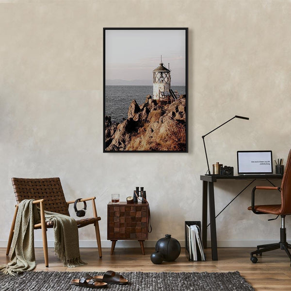 Quadro - Lantern On The Cliff (1 Part) Vertical