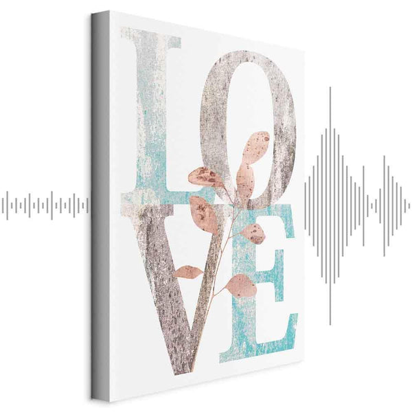 Quadro - Flourishing Letters (1 Part) Vertical