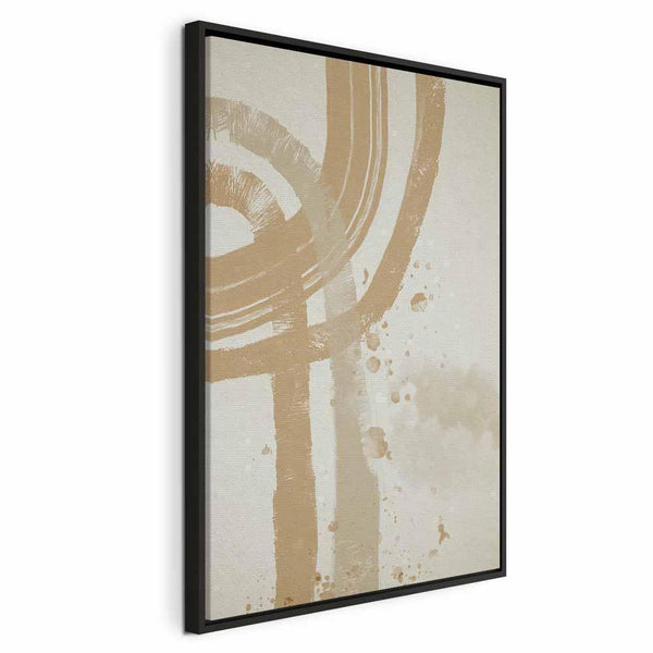 Quadro - Beige Minimalism (1 Part) Vertical