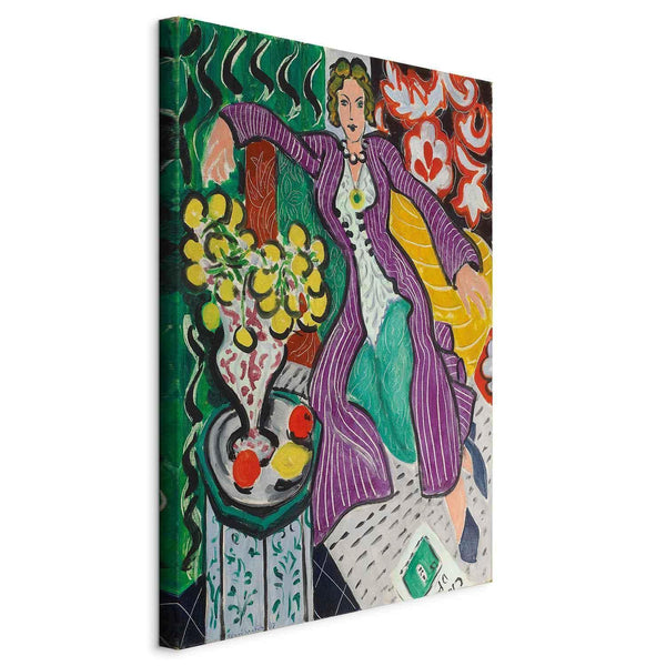 Quadro - Henri Matisse – Woman in a Purple Coat