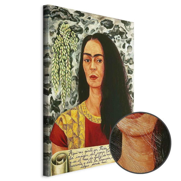 Quadro - Frida Kahlo – Self-Portrait with Loose Hair