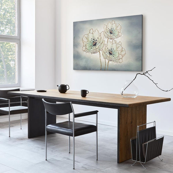 Quadro - Ocean Flowers (1 Part) Wide