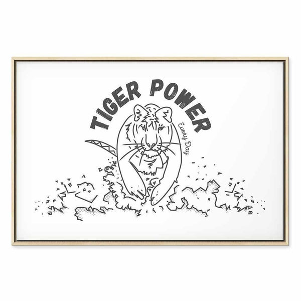 Quadro - Tiger Power (1 Part) Wide