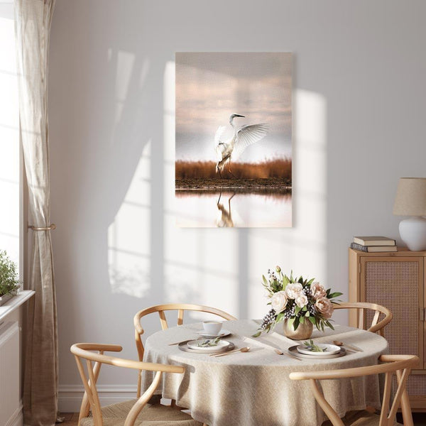 Quadro - Autumn by the Lake (1 Part) Vertical